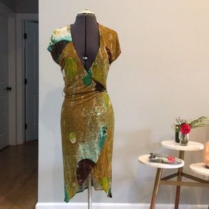 Yigal Azrouel wrap dress. Size 1